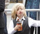 Shiloh Jolie-Pitt lors de l'avant-première du film Kung Fu Panda 2 à Los Angeles le 22 mai 2011