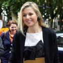 La très lookée princesse Maxima réinvente le drapeau national