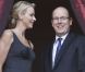 Charlene Wittstock et le prince Albert de Monaco assistent aux fêtes de la Saint-Jean à une semaine de leur mariage (les 1e et 2 juillet prochain). Monaco, 23 juin 2011