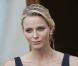 Charlene Wittstock et le prince Albert de Monaco assistent aux fêtes de la Saint-Jean à une semaine de leur mariage (les 1e et 2 juillet prochain). Monaco, 23 juin 2011