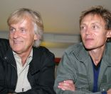 Dave et son compagnon Patrick Loiseau en 2004.