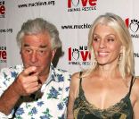 Peter Falk, le célèbre inspecteur Columbo avec sa deuxième épouse Shera Danese 