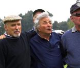 Peter Falk le célèbre inspecteur Colombo avec Denis Hopper et James Garner en 2002 