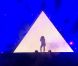 Beyoncé exceptionnelle sur la scène pyramidale de Glastonbury, le 26 juin 2011.