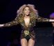Beyoncé au festival de Glastonbury, le 26 juin 2011.