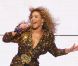 Beyoncé au festival de Glastonbury, le 26 juin 2011.