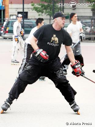 Tim Robbins adore le hockey !