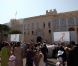 Ambiance sur la place du Palais Princier à Monaco, le 1er juillet 2011, lors du mariage civil du prince Albert et de Charlene Wittstock.