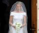 Charlène Wittstock sublime mariée, pour la cérémonie religieuse l'unissant au prince Albert, à Monaco, le 2 juillet 2011
