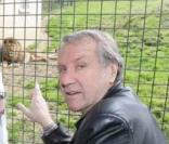 Yves Rénier et son lion Brutus