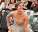Emma Watson, dans une robe Oscar de la Renta, lors de l'avant-première de Harry Potter et les Reliques de la mort partie II à Londres le 7 juillet 2011