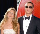 Jennifer Aniston et Brad Pitt en 2004<br />