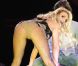 Britney Spears se produit sur la scène de l'United Center de Chicago, vendredi 8 juillet 2011.