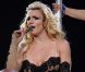 Britney Spears se produit sur la scène de l'United Center de Chicago, vendredi 8 juillet 2011.