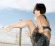 Bai Ling, sur la plage de Marina del Rey, à Los Angeles, le 2010.