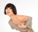 Bai Ling, sur la plage de Marina del Rey, à Los Angeles, le 2010.