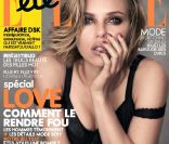 <p>Scarlett Johansson en couverturedu magazine Elle</p>