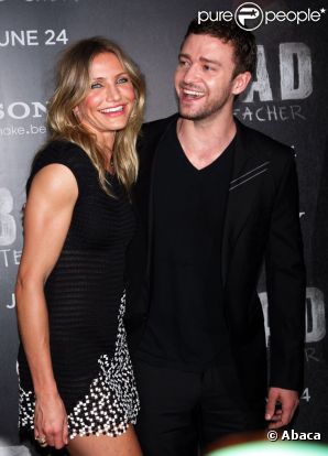 Cameron Diaz et Justin en juin 2011. 