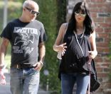 Selma Blair se promène avec son amoureux Jason Bleick, le 23 juillet à Los Angeles