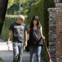 Selma Blair : Promenade en amoureux avant l'arrivée du bébé tant attendu