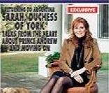 Sarah Ferguson en couverture de <em>Hello!</em>, juillet 2011.