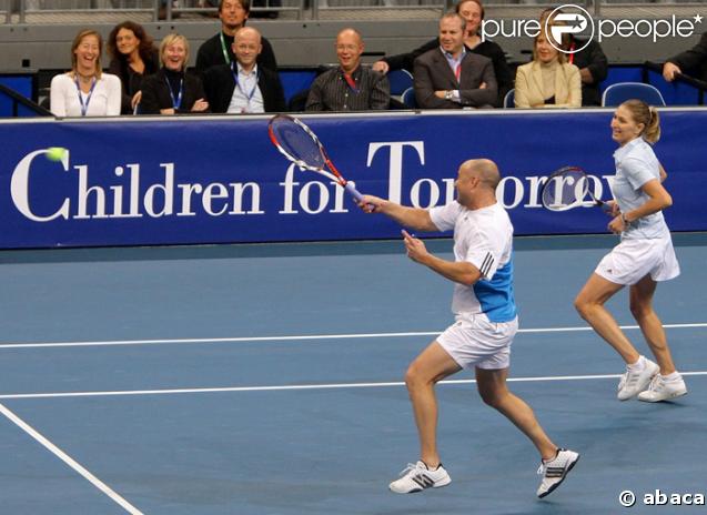 André Agassi et Steffi Graf 