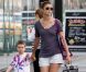 Bridget Moynahan en balade avec l'amour de sa vie, son mini-Tom Brady