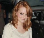 Emma Stone se rend sur le plateau du Late Show With David Letterman à New York, le 3 août 2011