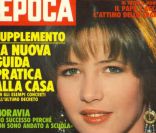 Le 5 février 1982, Sophie Marceau alors âgée de 15 ans pose pour le magazine italien <em>EPOCA</em>.<br />
