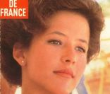 Sophie Marceau en couverture du magazine <em>Jours De France</em> de janvier 1984.<br />