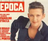 Tout juste 16 ans et Sophie Marceau pose pour la couv\' du magazine italien <em>EPOCA</em>. Février 1983.<br />