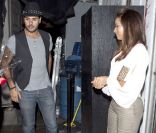 Eva Longoria a emmené son nouvel apollon Eduardo Cruz dîner dans son restaurant Beso à Los Angeles le 24 juillet 2011