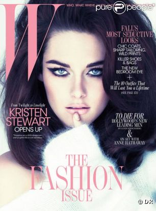Kristen Stewart en couverture du magazine W