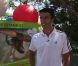 Tony Estanguet interviewé au Village Kinder à Temple-sur-Lot, août 2011