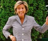 Claire Chazal lors de la conférence de rentrée de TF1 en 2001 