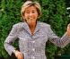 Claire Chazal lors de la conférence de rentrée de TF1 en 2001 