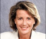Claire Chazal en 1996 lors de la conférence de rentrée de TF1 