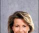 Claire Chazal en 1996 lors de la conférence de rentrée de TF1 