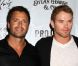 Kellan Lutz et David Charvet : Amis d'un soir pour vanter leur paire de jeans