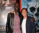 Omar Sy et François Cluzet lors de l'avant-première du film Intouchables au festival du film francophone d'Angoulême le 24 août 2011