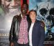 Omar Sy et François Cluzet lors de l'avant-première du film Intouchables au festival du film francophone d'Angoulême le 24 août 2011