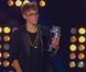 Justin Bieber remporte le prix de la Best Male Video, lors des MTV Video Music Awards 2011, dimanche 28 août 2011.