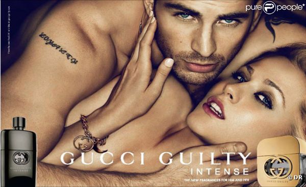 Evan Rachel Wood et Chris Evans dans la publicité Gucci