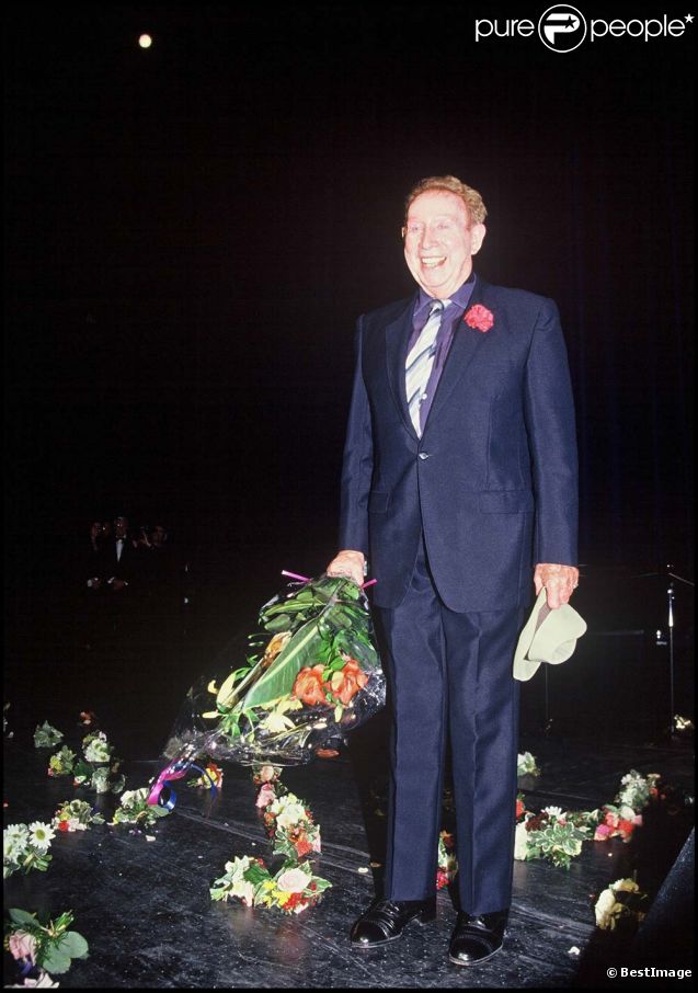 Charles Trenet, à Paris, le 20 mai 1993.