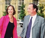 François Hollande et Ségolène Royal à Paris le 29 juillet 1998.