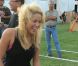Shakira fait de l'âne à Mexico le 28 août 2011