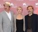John C. Reilly, Kate Winslet et Christoph Waltz lors du photocall du film Carnage au festival de Venise le 1er septembre 2011