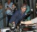 Justin Timberlake joue au DJ dans une boite de New York, le 31 août 2011