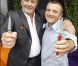  Alain Delon et Thierry Moysset, directeur de la Forge de Laguiole. 
 Alain Delon présentait au salon Maison et Objet de Paris, le 9 septembre 2011, le couteau Le Samouraï de la maison Forge de Laguiole. Un objet prestigieux auquel a collaboré Ora-Ïto et dévoilé en présence de l'ambassadeur du Japon en france, de Kenzo Takada et Chantal Thomass entre autres. 