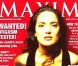 L'actrice Salma Hayek était en couverture du magazine masculin Maxim en mai 1997. 